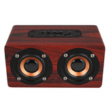 Portable Mini Retro Wireless Bluetooth Speaker Music Center Column Sound box Wood HIFI Subwoofer For Phone Computer PC #Y10
