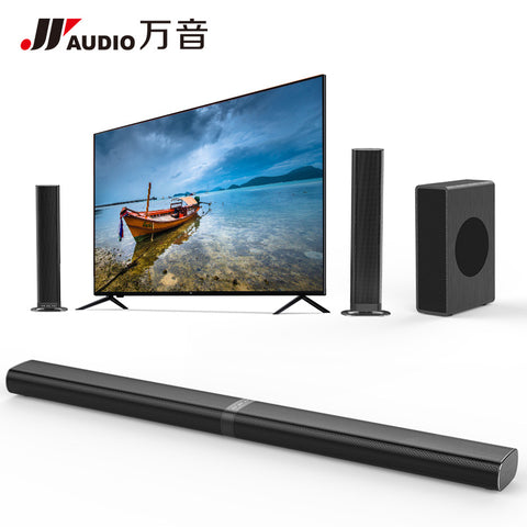 Q9+S2 Home Theater Sound System Soundbar TV 60W Bluetooth Speaker Support Optical AUX Coaxial TV Sound Bar And Subwoofer Speaker