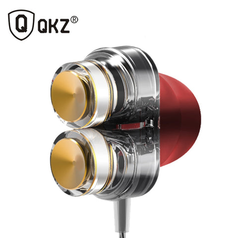 QKZ KD7 In-Ear Dual-Dynamic-Drive professionelle In-Ear-Kopfhrer mit 4 Laufwerken  For iPod Sport HiFi Headphone Music Gaming