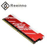 Reeinno Brand RGB ram 8GB DDR4 1.2V 288pin PC4-19200 clock 2666MHz CL=19 for PC Game ram Lifetime Warranty for Desktop