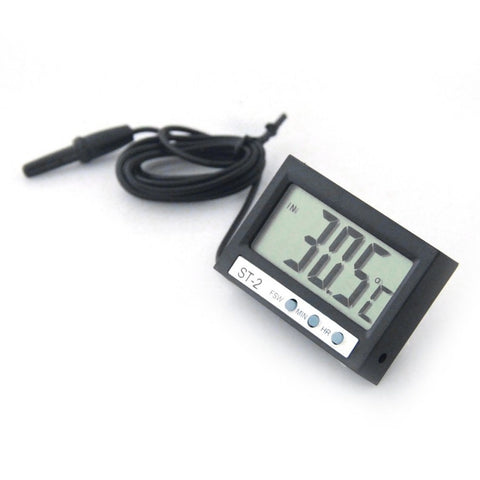 ST-3 Car Vehicle Thermometer Dual Temperature Tester Instruments Pyrometer Thermostat Digital Aquarium Electronic Clock
