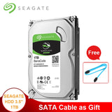 Seagate 1TB Desktop HDD 3.5" Internal Hard Disk Drive 7200RPM SATA 6Gb/s 64MB Cache HD Hard drive 1TB For Desktop Computer