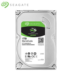 Seagate 1TB Desktop HDD Internal Hard Disk Drive 7200 RPM SATA 6Gb/s 64MB Cache HDD 3.5'' Hard Drive For Computer
