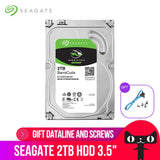 Seagate 2TB Desktop HDD Internal Hard Disk Drive Original 3.5 '' 2 TB 7200RPM SATA 6Gb/s Hard Drive For Computer ST2000DM008