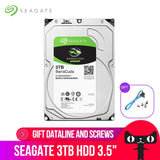 Seagate 3.5 '' Desktop HDD 3TB Internal Hard Disk Drive Original 3 TB 5400RPM SATA 6Gb/s Hard Drive For Computer ST3000DM007
