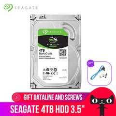 Seagate 4TB Desktop HDD Internal Hard Disk Drive 5900 RPM SATA 6Gb/s 64MB Cache 3.5inch HDD Drive Disk For Computer  ST4000DM004