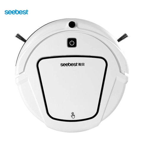 Seebest D720 MOMO 1.0 Dry Mopping Robot Vacuum Cleaner with Big Suction Power,2 side brush,Time Schedule Clean, Russia Warehouse