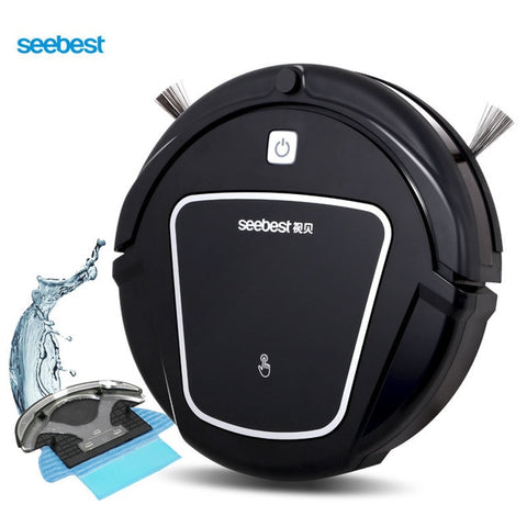 Seebest D730 MOMO 2.0 Robot Vacuum Cleaner with Wet/Dry Mopping Function, Clean Robot Aspirator Time Schedule, Russia Warehouse