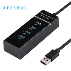 Super High Speed 5GBPS USB 3.0 Hub Splitter External 4 Ports For Pc Laptop drop shipping 0706