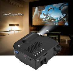 UC28 20-80in Screen Full HD Projector 16:9/4:3 350:1 Contrast Ratio Home Theater Projector