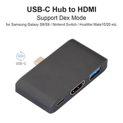 USB Hub USB C to HDMI support Dex Mode for Samsung S8/S9 Nintendo Switch with PD Thunderbolt 3 Adapter for Macbook Pro Type-C