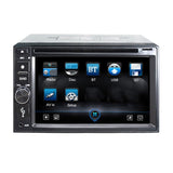 Universal Car Bluetooth DVD Player Powerful Electronic Anti-shock 6.2 inch Capacitive Touch Screen Steering Wheel Control