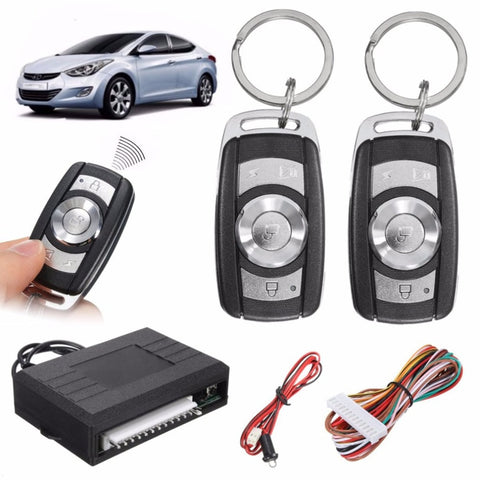 Universal Car Remote Control Central Electronic Accessories Anti-theft Kit Door Lock Keyless Entry Alarm System