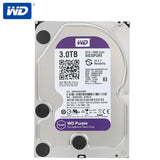 Western Digital 3TB Purple WD Surveillance Hard Disk Drive 3.5'' 3 TB SATA 6Gb/s Internal Desktop Monitor HDD For Computer