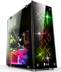 Wholesale OEM CPU 15/i7 RAM 8/16 GB SSD 120GB water-cooling case 21.5/23.6/27 inch lcd HD monitor display Desktop computer PC