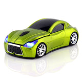 Wireless Mouse Car Mouse 2.4G Optical 1600DPI Fashion Sports Car Mause Infiniti SUV Computer Game Mice for PC Tablet with Light