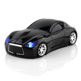 Wireless Mouse Car Mouse 2.4G Optical 1600DPI Fashion Sports Car Mause Infiniti SUV Computer Game Mice for PC Tablet with Light