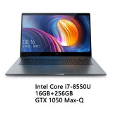 Xiaomi Mi Laptop Air Pro 15.6 Inch GTX 1050 Max-Q Notebook Intel Core i7 8550U CPU NVIDIA 16GB 256GB Fingerprint Windows 10
