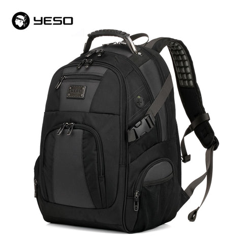 YESO Large Capacity Laptop Backpack Men Multifunction Waterproof 15.6inch Backpack For Teenagers Business Casual Travel Backpack