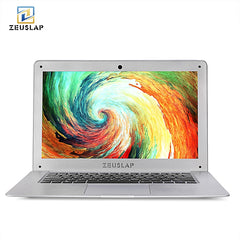 ZEUSLAP 14inch 8G RAM 64GB SSD 500GB HDD Intel Quad Core Windows 10 System 1920X1080P FHD Ultrathin Notebook Computer Laptop