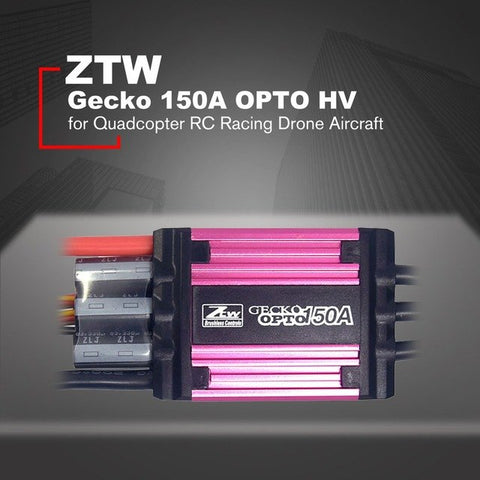 ZTW Gecko 120A/150A OPTO HV Brushless ESC Electronic Speed Controller for Remote Control RC Racing Drone Aircraft Quadcopter