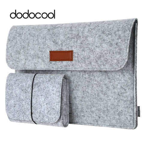 dodocool 12" 13" laptop Bag Case for macbook air 13 macbook pro 13 Case Laptop Sleeve Cover Case 4 Compartments with Mouse Pouch