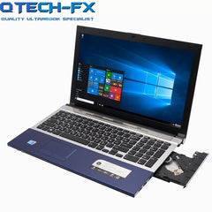 i7 Gaming Laptop 15.6" 8GB RAM SSD 120GB 240GB 360GB DVD Fast CPU Metal FHD Business Student AZERTY Spanish Russian Keyboard
